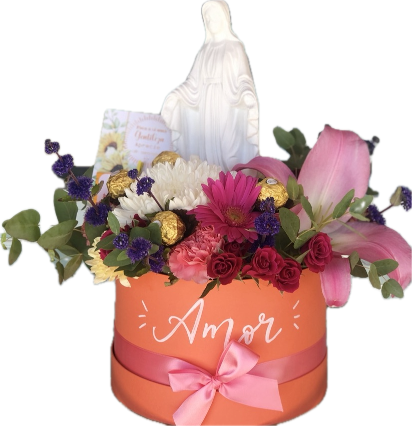 Box de Flores com Santinha Salmo